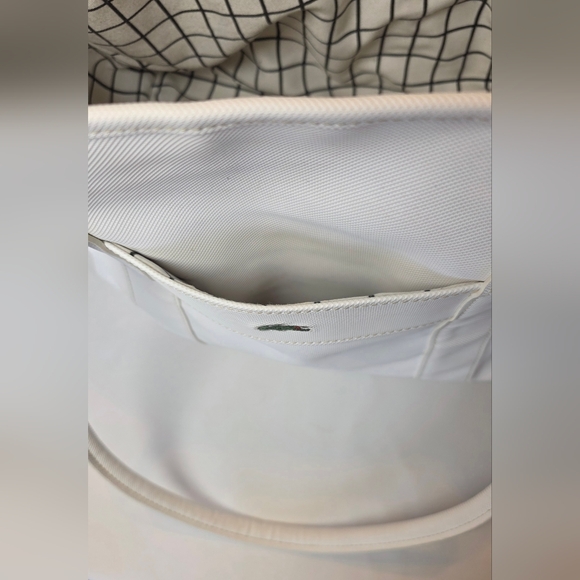 Lacoste Women's Cream Tote Bag - Picture 6 of 15